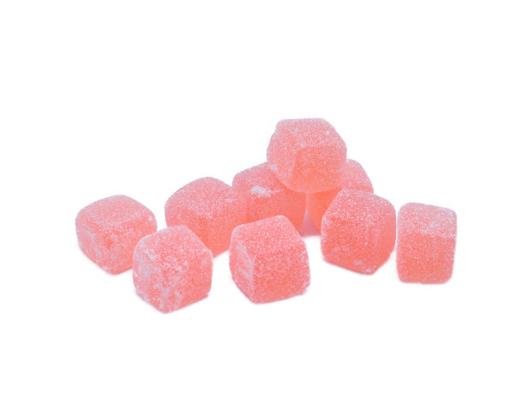 Kubusblokjes roze met suiker 1kg