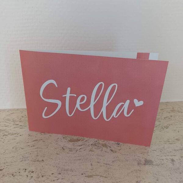 Geboortekaartje Stella