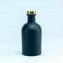 Luxe flesje zwart met dopje naar keuze  XL