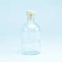 Luxe flesje transparant met dopje naar keuze  XL