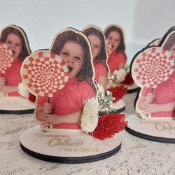 Mini silhouette met foto bedrukt