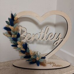 Flowerhoop in de vorm een hartje 