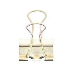 Metalen clipjes m goud (set van 12)