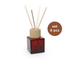 Geurolieflesjes vierkant Terra met houten dop