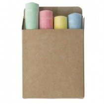 Doosje met 4 stukjes stoepkrijt