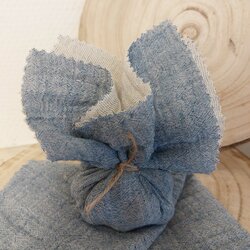 Tetradoekje 20x20cm jeans