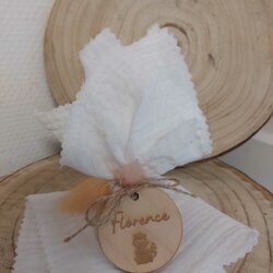 Tetradoekje 20x20cm  wit