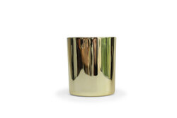 Grote kaars Goud met houten wiek