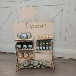 Rekje met popje en olifant 