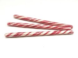 Zuurstokken wit roze