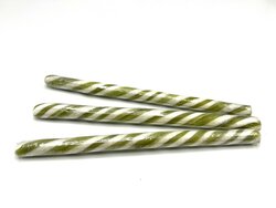 Zuurstokken wit jade groen