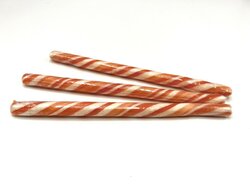 Zuurstokken wit oranje