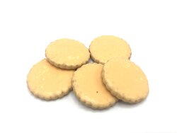 Koekjes met glazuur oranje 500gr