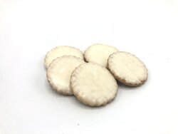 Koekjes met glazuur Wit 500gr