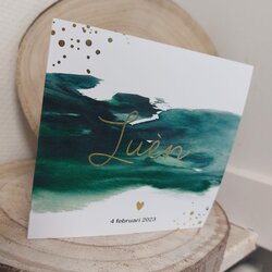 Geboortekaartje Luèn