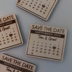 Save The Date magneet 