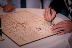 Gastenboek (puzzel- Large) 