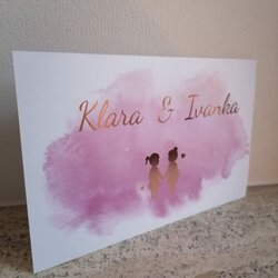 Geboortekaartje Tweeling