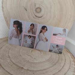 Foto kaartje 6 cm op 13 cm Liggend 