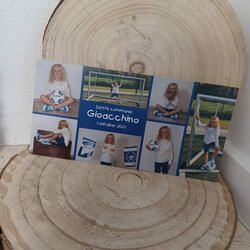 Foto kaartje 20 cm op 10 cm Liggend 