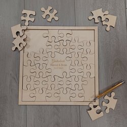Gastenboek (puzzel- Smal) 