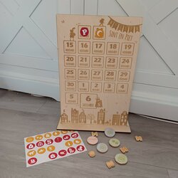 Aftelkalender voor de sint 