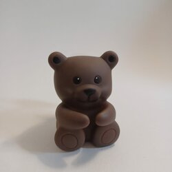 Tandenborstel houder beer Bruin 