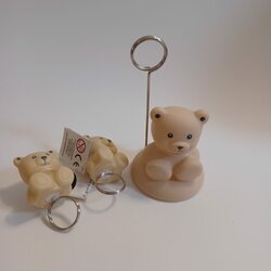 Set beer Creme (2 clipjes + foto houder)