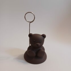 Fotohouder beer bruin 