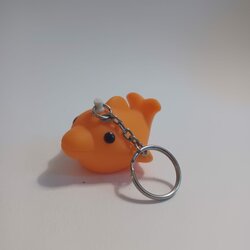 Sleutelhanger vis Oranje 