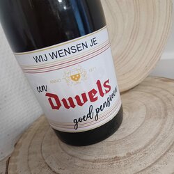Duvel 'Pensioen' 75 cl