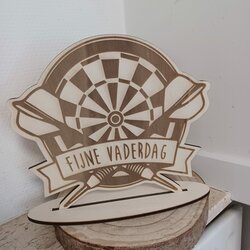 Staander Darts vaderdag
