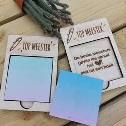 Post-It houder (einde schooljaar)