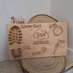 Schoentje zetten groot 