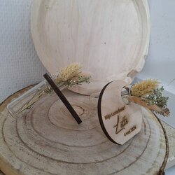 Ronde schuine staander met tube