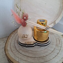 Set bolvaasje + geurolie